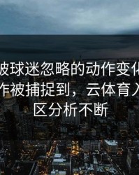 奥运会被球迷忽略的动作变化：库里的小动作被捕捉到，云体育入口评论区分析不断