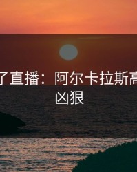 麻将胡了直播：阿尔卡拉斯高压球太凶狠